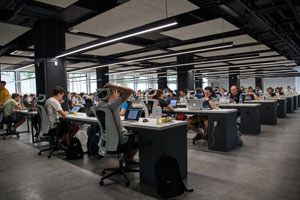 Un standard téléphonique